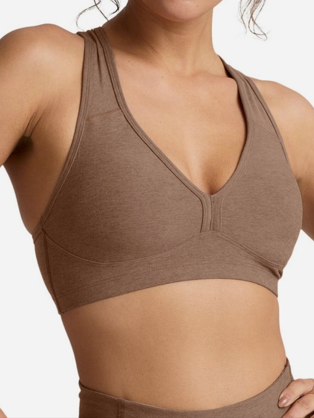 BEYOND YOGA SPACEDYE LIFT YOUR SPIRITS MEDIUM SUPPORT BRA /SIZE:SMALL